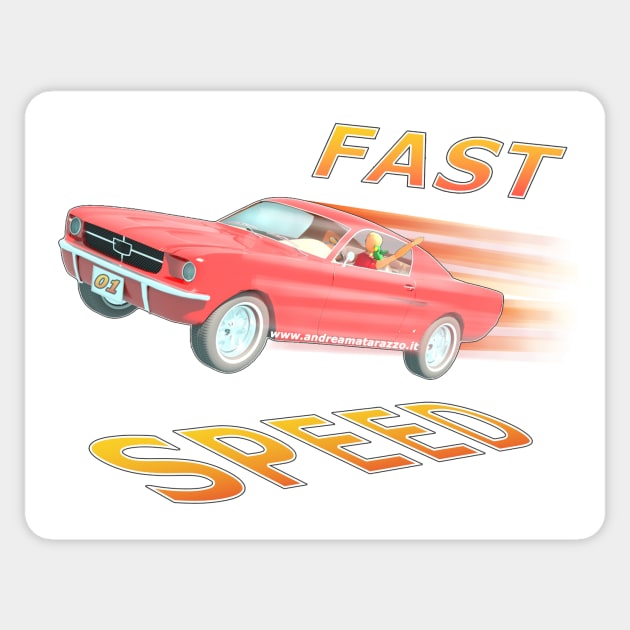 Fast and Speed 01 Sticker by Andrea Matarazzo